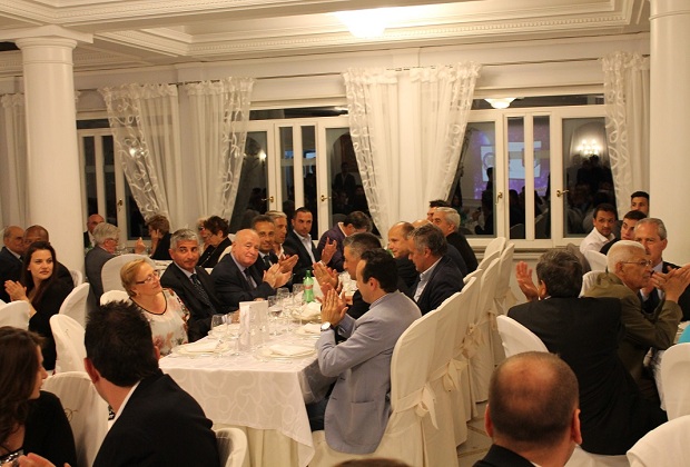 Tavolo Presidenza e Ospiti - Cena sezionale 12/06/2013